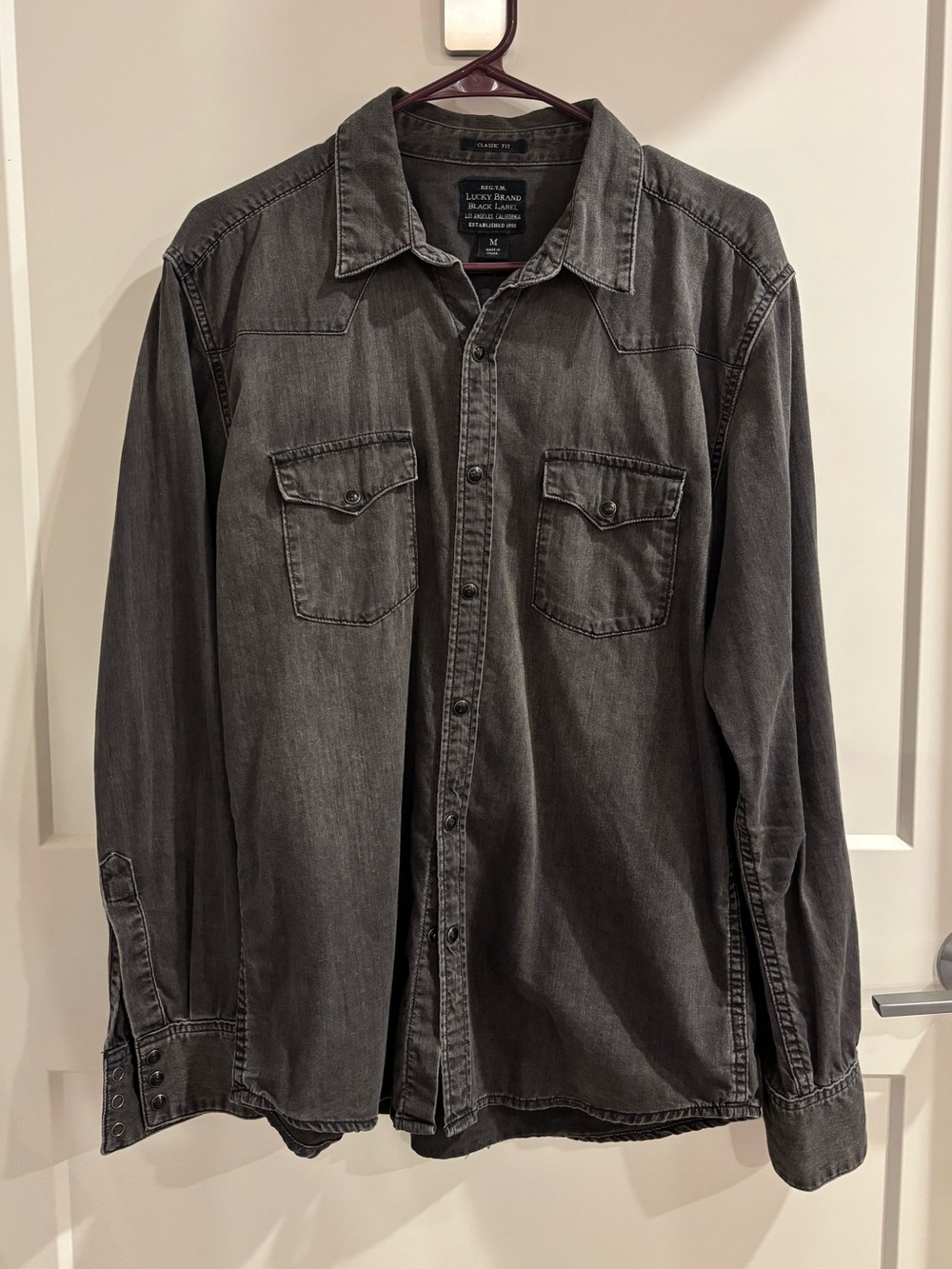 Lucky Brand button down shirt, men’s size M